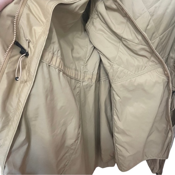 L.L. Bean Women's Tan Raincoat Sz S H2OFF Removable Lining - Picture 13 of 16